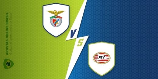 Palpite: Benfica Lisbon — PSV Eindhoven (2021-08-18 19:00 UTC-0)