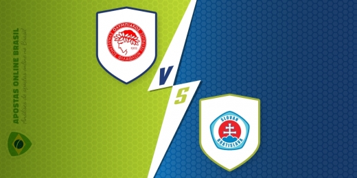 Palpite: Olympiacos — Slovan Bratislava (2021-08-19 19:00 UTC-0)