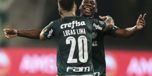 Patrick de Paula e Lucas Lima reagem de formas distintas após punições do Palmeiras