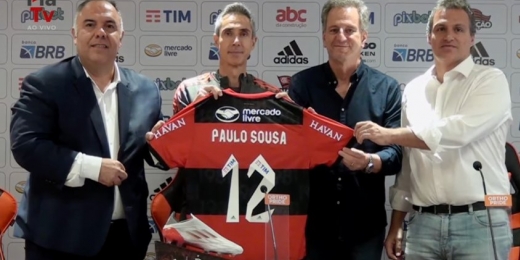 Paulo Sousa chega ao Flamengo exigindo compromisso do elenco: 'Precisamos trabalhar mais que todos'