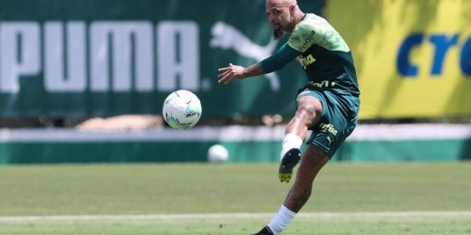 Pitbull paz e amor: Felipe Melo tem início de ano com menos cartões pelo Palmeiras