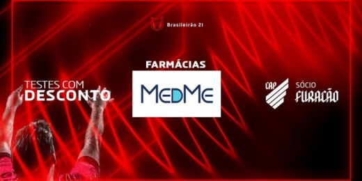 Por desconto em testagem para Covid-19, Athletico firma parceria com rede de farmácias