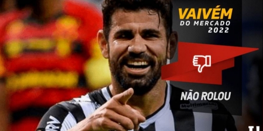 Presidente do Corinthians descarta a contratação do atacante Diego Costa: 'Nesta janela ele não virá'