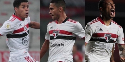 Quinto time mais amarelado do Brasileirão, São Paulo tem três suspensos para enfrentar o Flamengo
