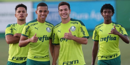 Raio-X: Seleção e lesões abrem espaço para meio-campistas da base do Palmeiras