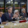 Reeleito presidente do Flamengo, Rodolfo Landim e diretoria são empossados em cerimônia na Gávea