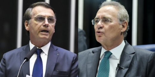 Renan Calheiros chama Copa América de 'campeonato da morte' e senador ataca Bolsonaro: 'Estúpido'