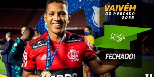 Rescisão de lateral com o Flamengo é publicada no BID