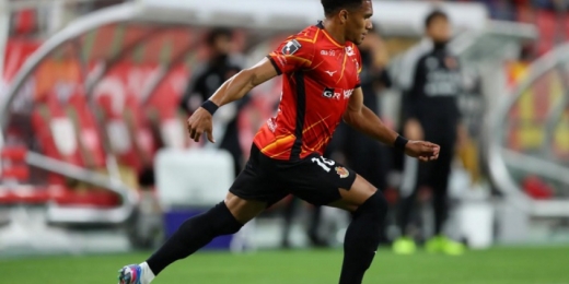 Responsável por 40% dos gols, Mateus Castro comemora início do Nagoya na Champions Asiática