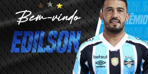 Retorno de Edílson ao Grêmio se torna oficial