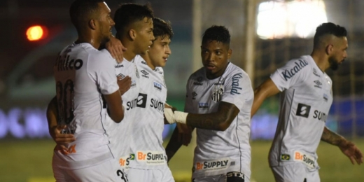 Santos vence o Cianorte e encaminha classificação na Copa do Brasil