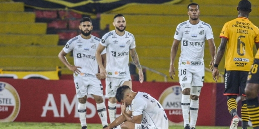 Santos volta a ser eliminado na fase de grupos da Copa Libertadores após 37 anos