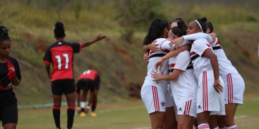São Paulo segue invicto e avança de fase no Brasileirão Feminino Sub-18