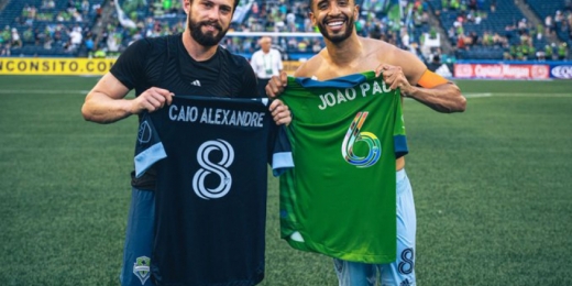 Saudades, Botafogo? Caio Alexandre e João Paulo se reencontram na MLS: 'Essa dupla é do Fogão'