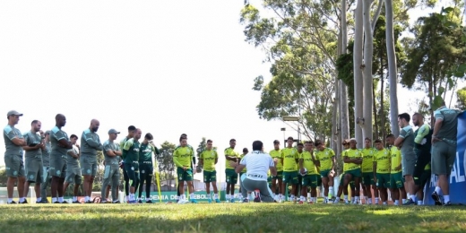 Sem folga, Palmeiras volta aos treinos visando decisão da Recopa
