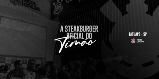 Steakburger oficial do Corinthians aposta em eventos de humor e música após fim do ano para o Timão