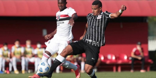 Sub-20: São Paulo e Corinthians empatam em Cotia pelo Brasileiro