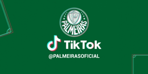 Tá bombando! Perfil do Palmeiras no TikTok lidera ranking de visualizações entre clubes da América