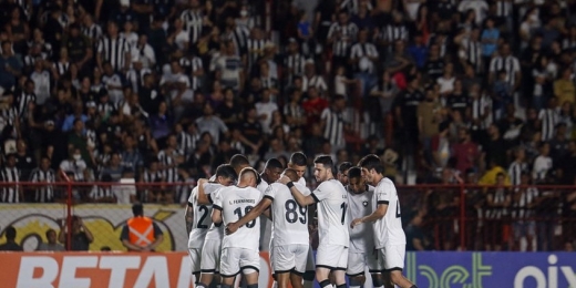 Torcida do Botafogo ocupa mais de um terço do público em empate com o Atlético em Goiânia