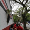 Torcida do Flamengo encara filas na manhã de semifinal da Libertadores