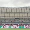 Torcida do Fluminense prepara mosaico de carrascos do Flamengo antes de final do Carioca