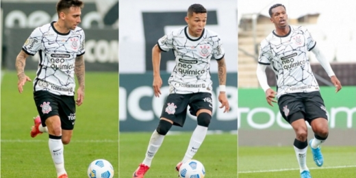 Trio de ataque titular é o maior responsável pelos gols do Corinthians sob o comando de Sylvinho
