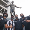 Túlio Maravilha dá ‘benção’ para Rafael Moura no Botafogo: ‘Vai fazer muito gol’