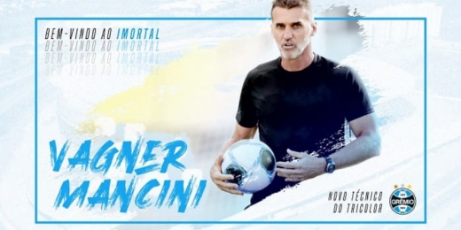 Vagner Mancini é anunciado como novo técnico do Grêmio