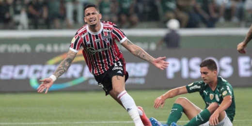 Vai ser titular na final? Luciano coleciona bons números no São Paulo contra o Palmeiras