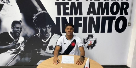 Vasco anuncia a contratação do atacante Wendell, ex-Canaã, da Bahia, para a equipe Sub-20