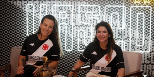 Vasco anuncia dois patrocinadores para o feminino; marcas fazem parte de investimestos de Carol Paiffer