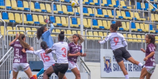 Vasco perde para a Ferroviária no Brasileirão Sub-20 de futebol feminino, em Santana de Parnaíba