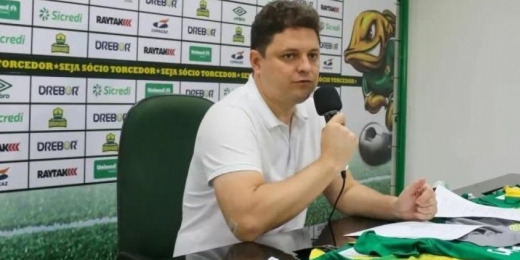 Vice-presidente do Cuiabá cobra união de clubes e avalia liga como 'urgente'