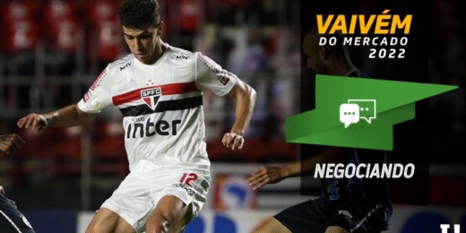 Vitor Bueno treina separado do elenco e negocia rescisão com o São Paulo