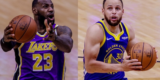 Warriors vs. Lakers NBA Play-In Showdown: 5 Adereços para trás