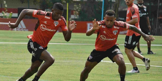 Welington avança em recuperação e treina com o elenco do São Paulo