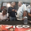 Zico participa de lançamento de livro dedicado a todos os seus gols e recebe Paulo Sousa e ídolos do Flamengo