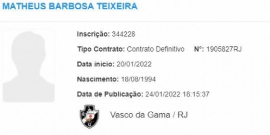 Matheus Barbosa - Vasco - BID_2