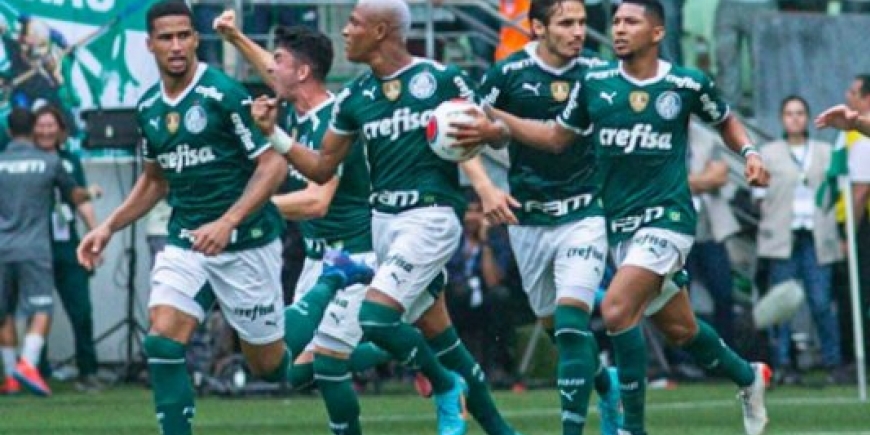 Palmeiras x São Paulo - Comemoração Palmeiras_1