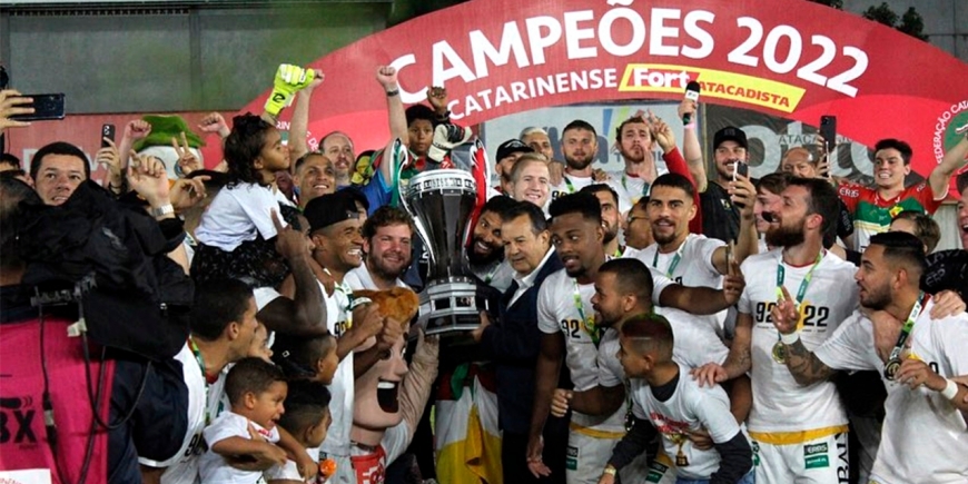 Brusque campeão Catarinense 2022-3