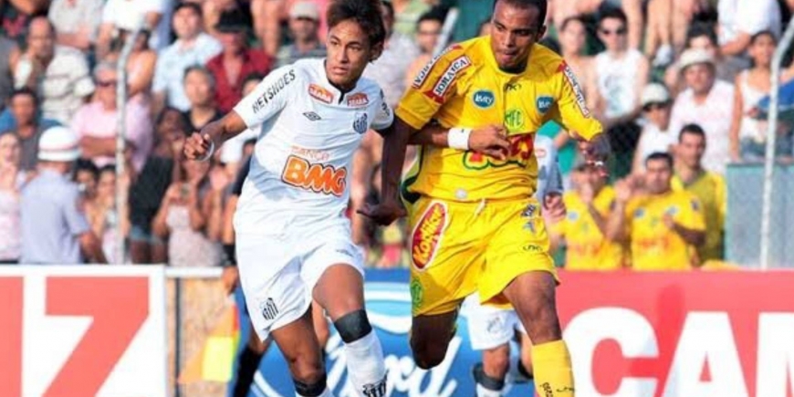 Pai de Rodrygo já teve a missão de marcar Neymar em um Santos x Mirassol-2